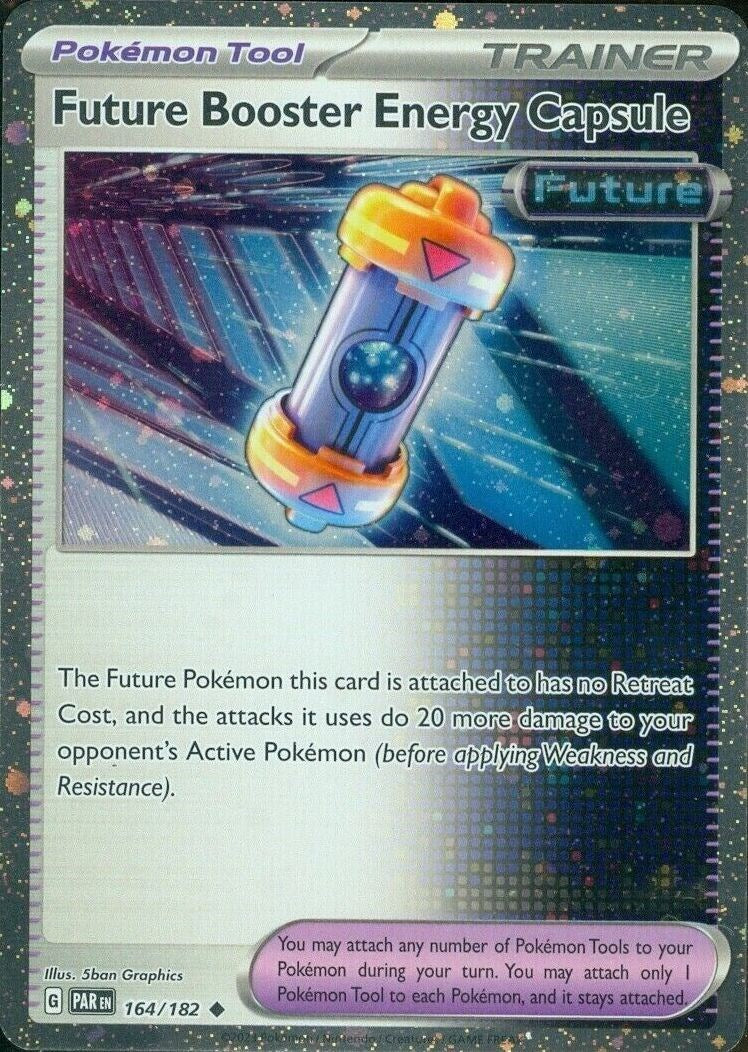 Future Booster Energy Capsule (164/182) (Cosmos Holo) [Scarlet & Violet: Paradox Rift] | Galaxy Games LLC