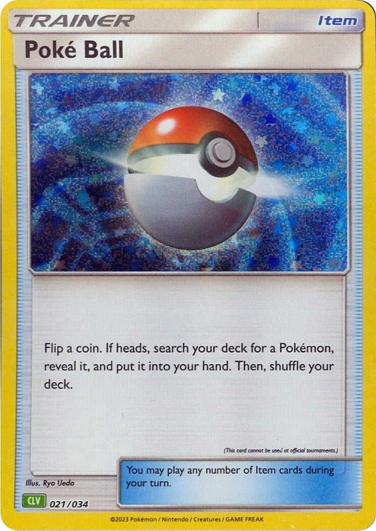 Poke Ball (CLV) [Trading Card Game Classic] | Galaxy Games LLC