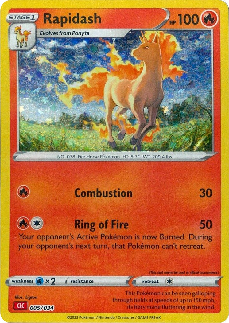 Rapidash [Trading Card Game Classic] | Galaxy Games LLC