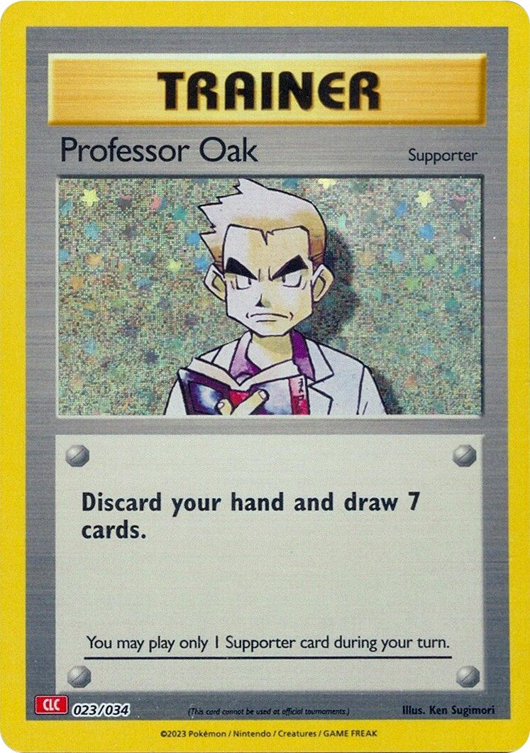 Professor Oak (CLC) [Trading Card Game Classic] | Galaxy Games LLC