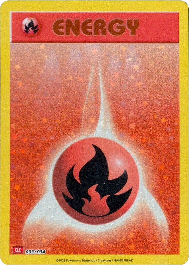 Basic Fire Energy [Trading Card Game Classic] | Galaxy Games LLC