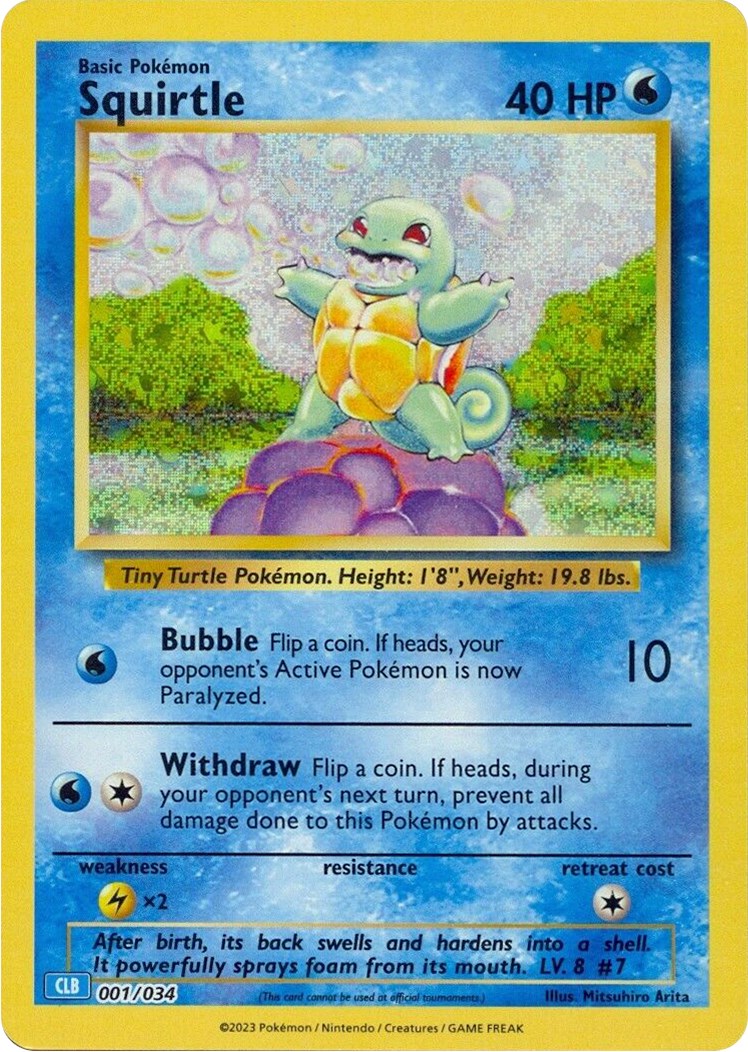 Squirtle [Trading Card Game Classic] | Galaxy Games LLC