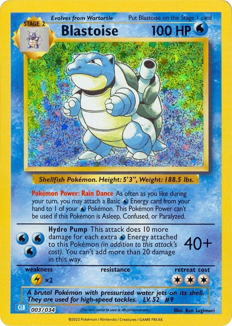 Blastoise [Trading Card Game Classic] | Galaxy Games LLC