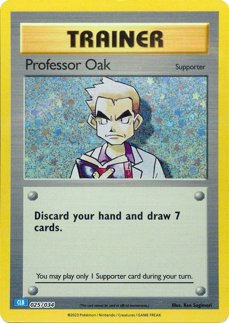 Professor Oak (CLB) [Trading Card Game Classic] | Galaxy Games LLC