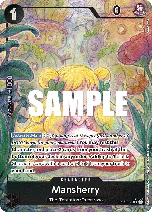 Mansherry (Alternate Art) [Awakening of the New Era] | Galaxy Games LLC