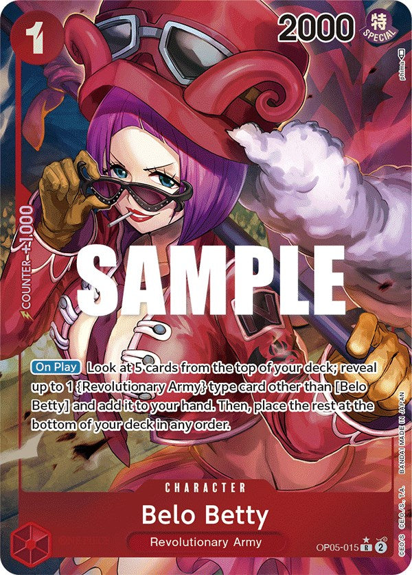Belo Betty (Alternate Art) [Awakening of the New Era] | Galaxy Games LLC