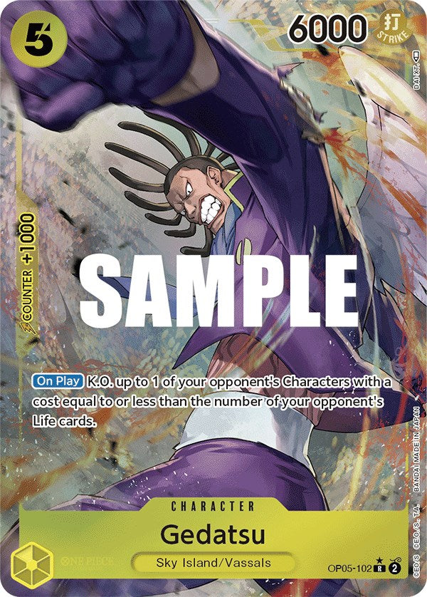 Gedatsu (Alternate Art) [Awakening of the New Era] | Galaxy Games LLC