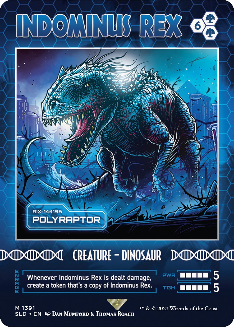 Indominus Rex - Polyraptor [Secret Lair Drop Series] | Galaxy Games LLC