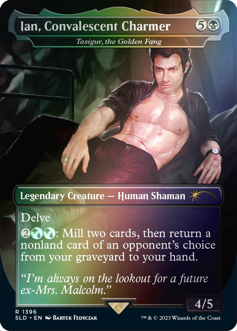 Ian, Convalescent Charmer - Tasigur, the Golden Fang (Rainbow Foil) [Secret Lair Drop Series] | Galaxy Games LLC