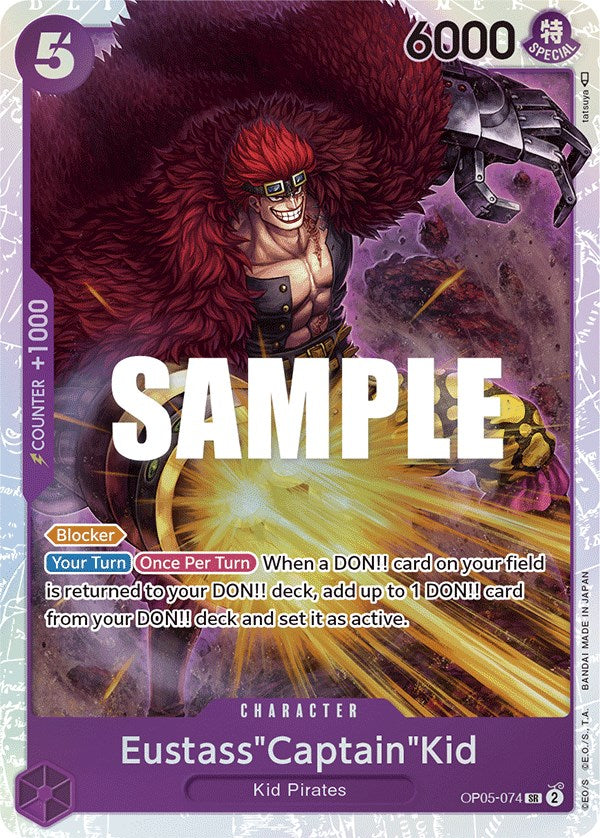 Eustass"Captain"Kid [Awakening of the New Era] | Galaxy Games LLC