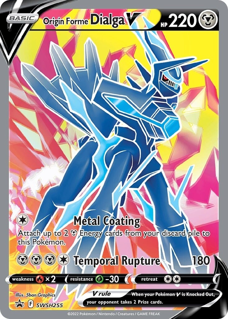 Origin Forme Dialga V (SWSH255) [Sword & Shield: Black Star Promos] | Galaxy Games LLC