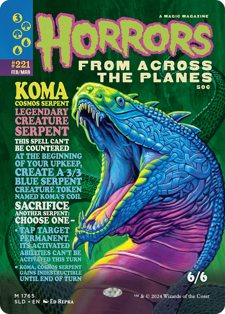 Koma, Cosmos Serpent [Secret Lair Drop Series] | Galaxy Games LLC