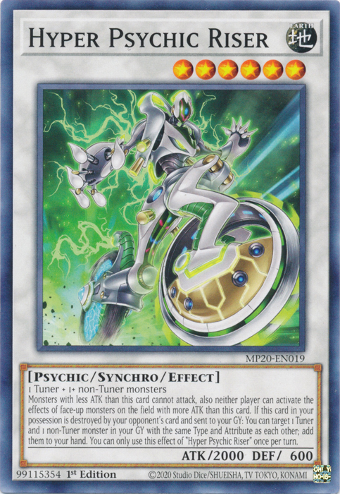 Hyper Psychic Riser [MP20-EN019] Common | Galaxy Games LLC