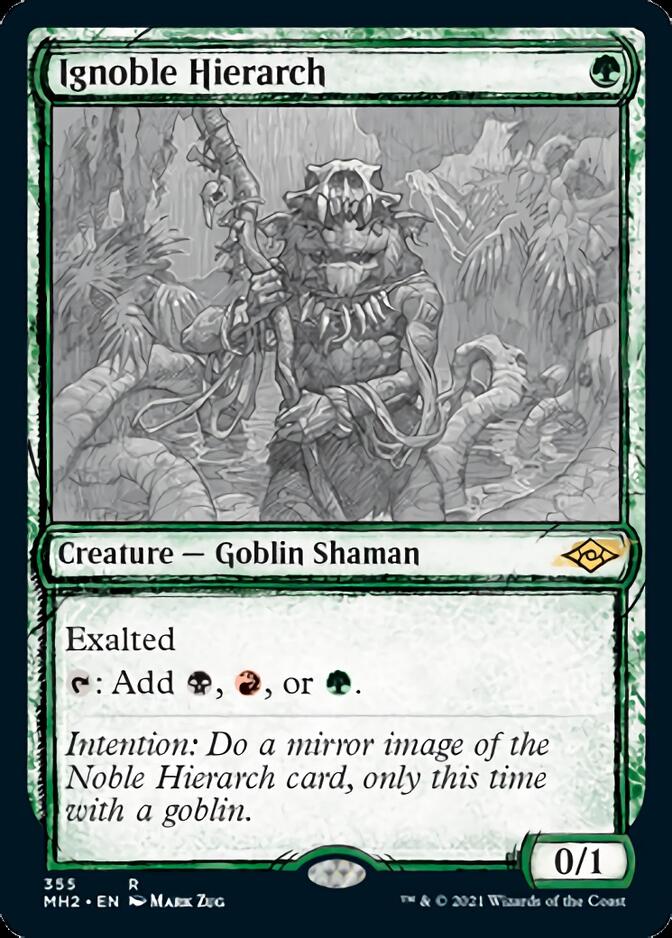Ignoble Hierarch (Sketch) [Modern Horizons 2] | Galaxy Games LLC