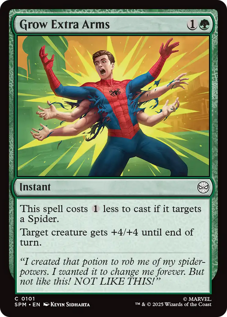 Grow Extra Arms [Marvel's Spider-Man] | Galaxy Games LLC