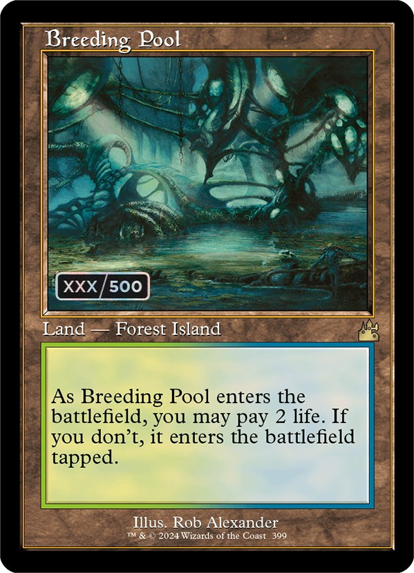 Breeding Pool (Retro) (Serialized) [Ravnica Remastered] | Galaxy Games LLC