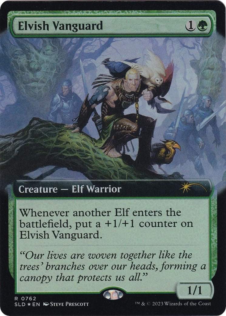 Elvish Vanguard (Extended Art) [Secret Lair Drop Series] | Galaxy Games LLC