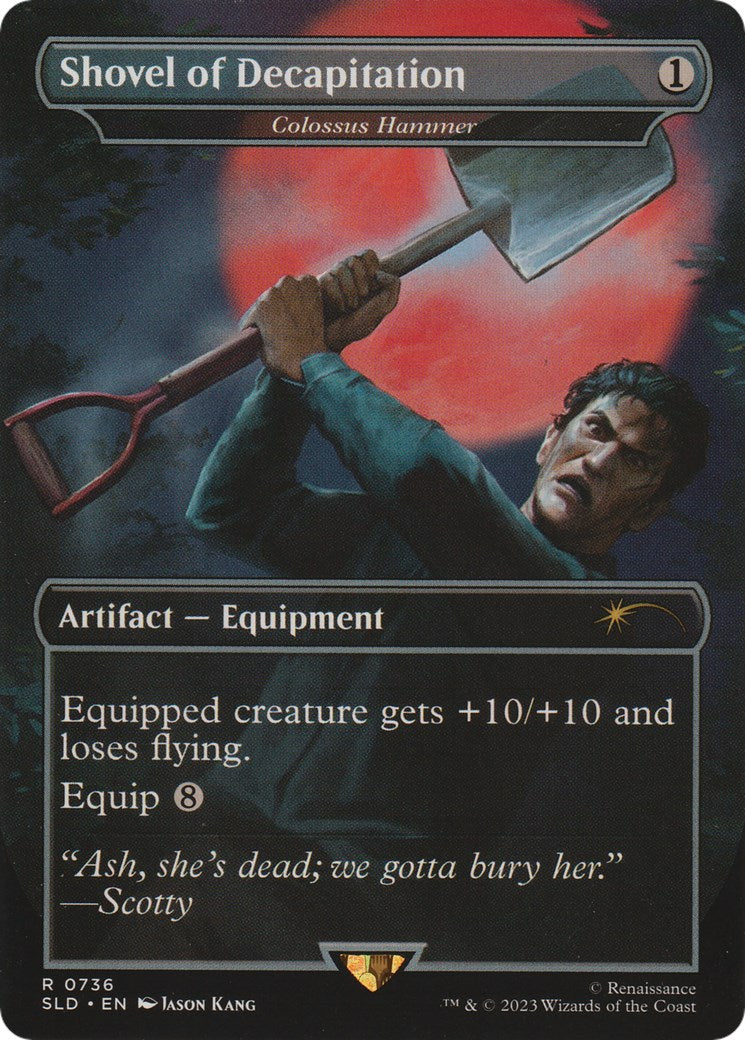 Shovel of Decapitation - Colossus Hammer [Secret Lair Drop Series] | Galaxy Games LLC