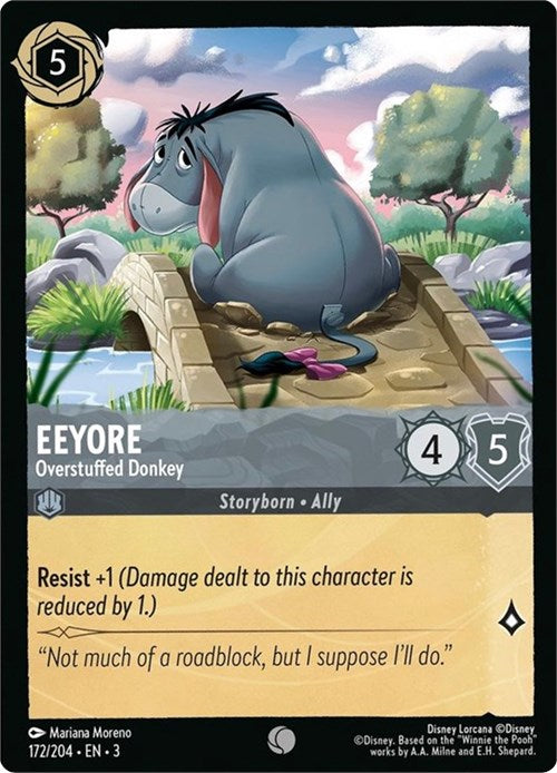 Eeyore - Overstuffed Donkey (172/204) [Into the Inklands] | Galaxy Games LLC