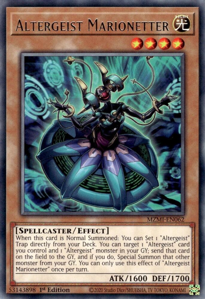 Altergeist Marionetter [MZMI-EN062] Rare | Galaxy Games LLC