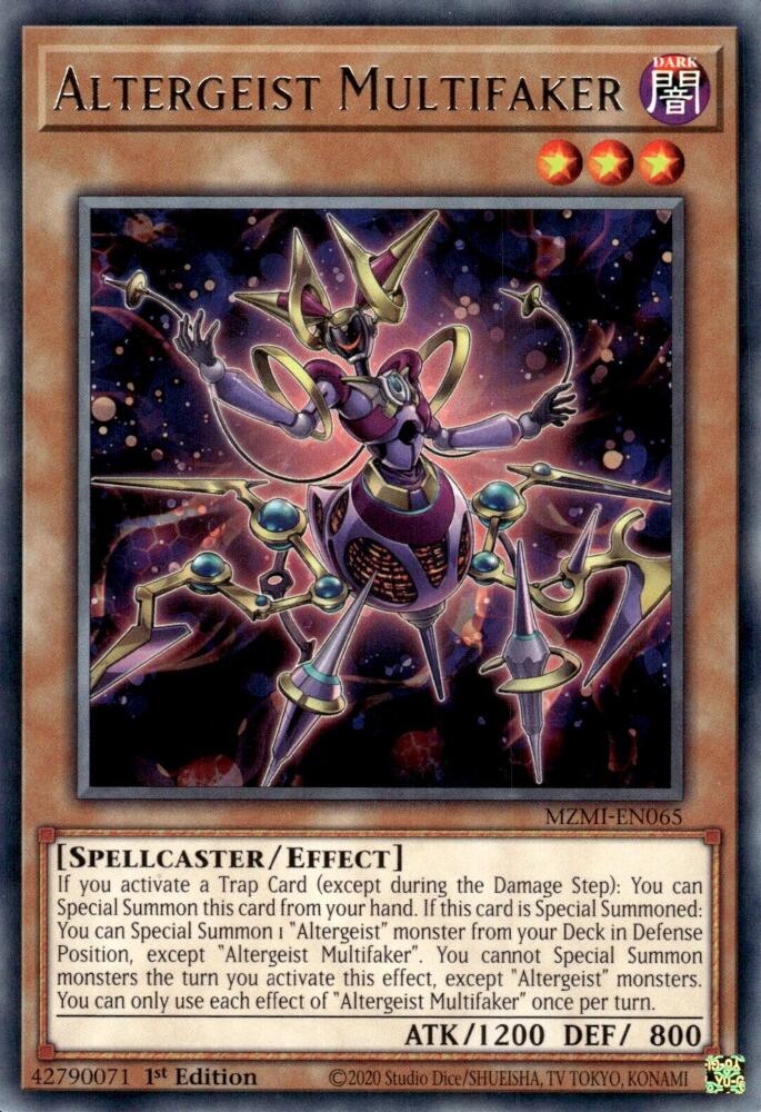 Altergeist Multifaker [MZMI-EN065] Rare | Galaxy Games LLC