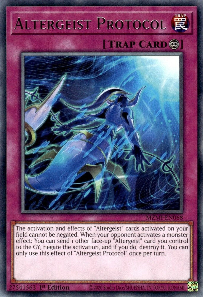 Altergeist Protocol [MZMI-EN068] Rare | Galaxy Games LLC