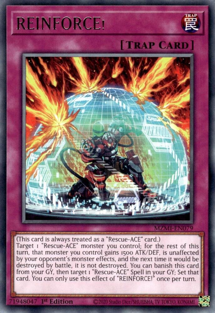 REINFORCE! [MZMI-EN079] Rare | Galaxy Games LLC