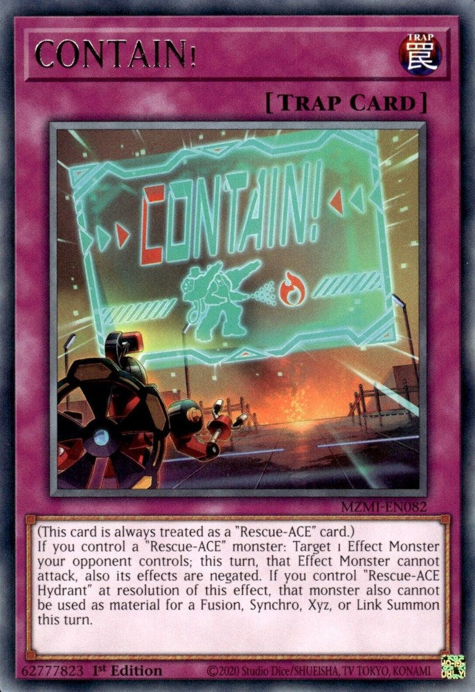 CONTAIN! [MZMI-EN082] Rare | Galaxy Games LLC