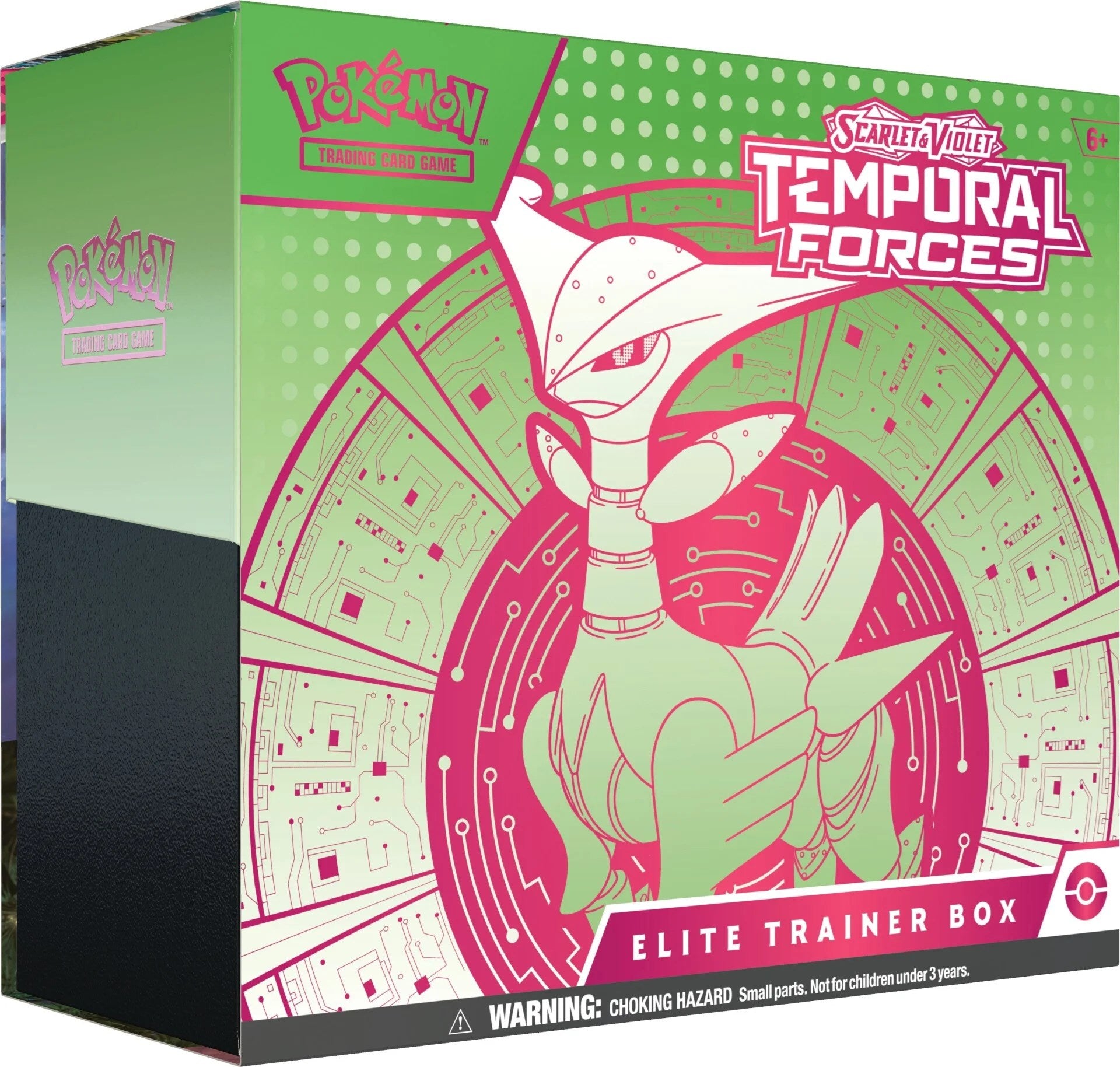 Scarlet & Violet: Temporal Forces - Elite Trainer Box (Iron Leaves) | Galaxy Games LLC