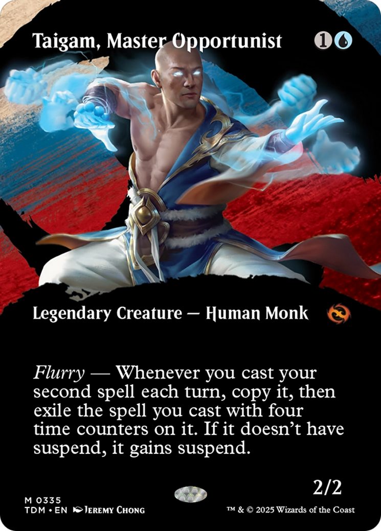 Taigam, Master Opportunist (Borderless) [Tarkir: Dragonstorm] | Galaxy Games LLC