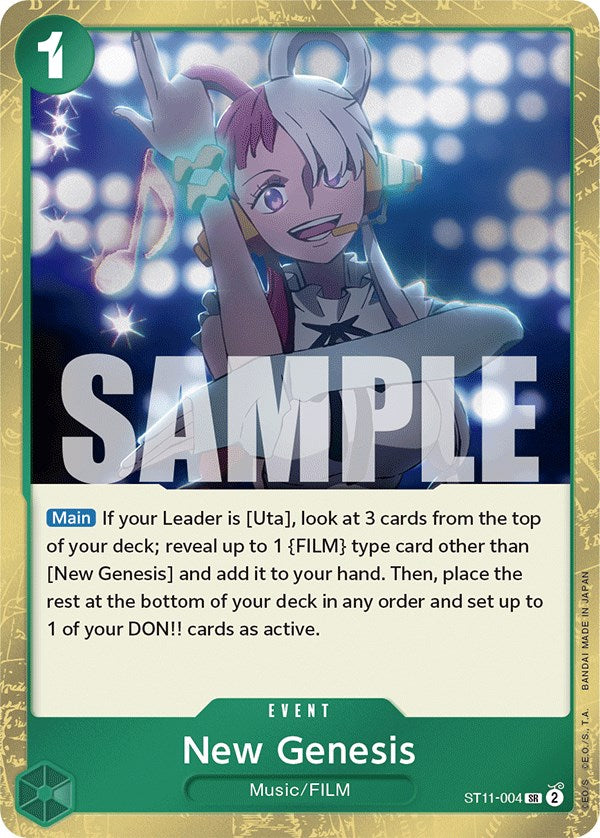New Genesis [Starter Deck: Uta] | Galaxy Games LLC