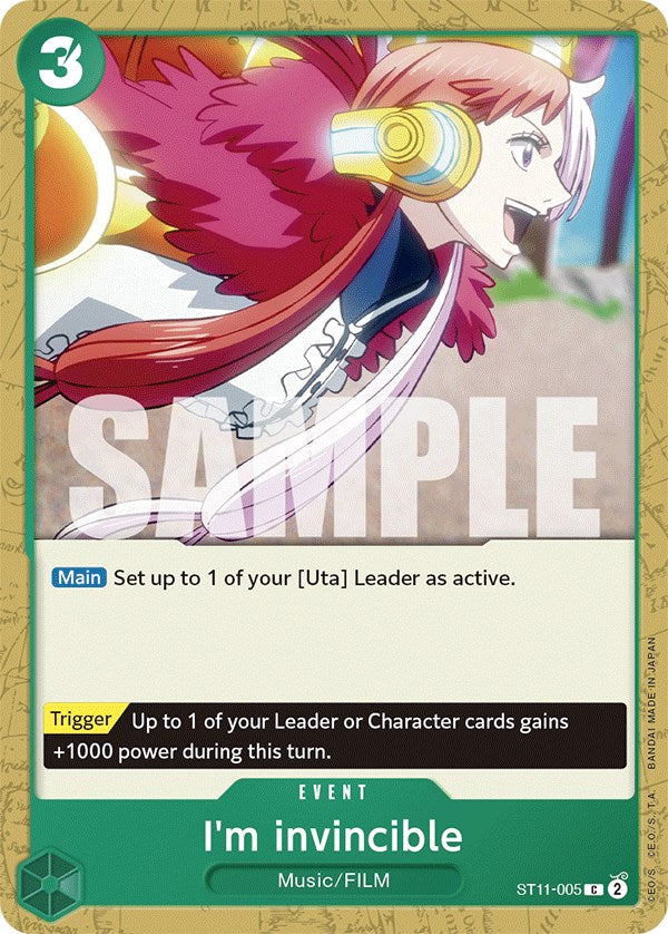I'm invincible [Starter Deck: Uta] | Galaxy Games LLC