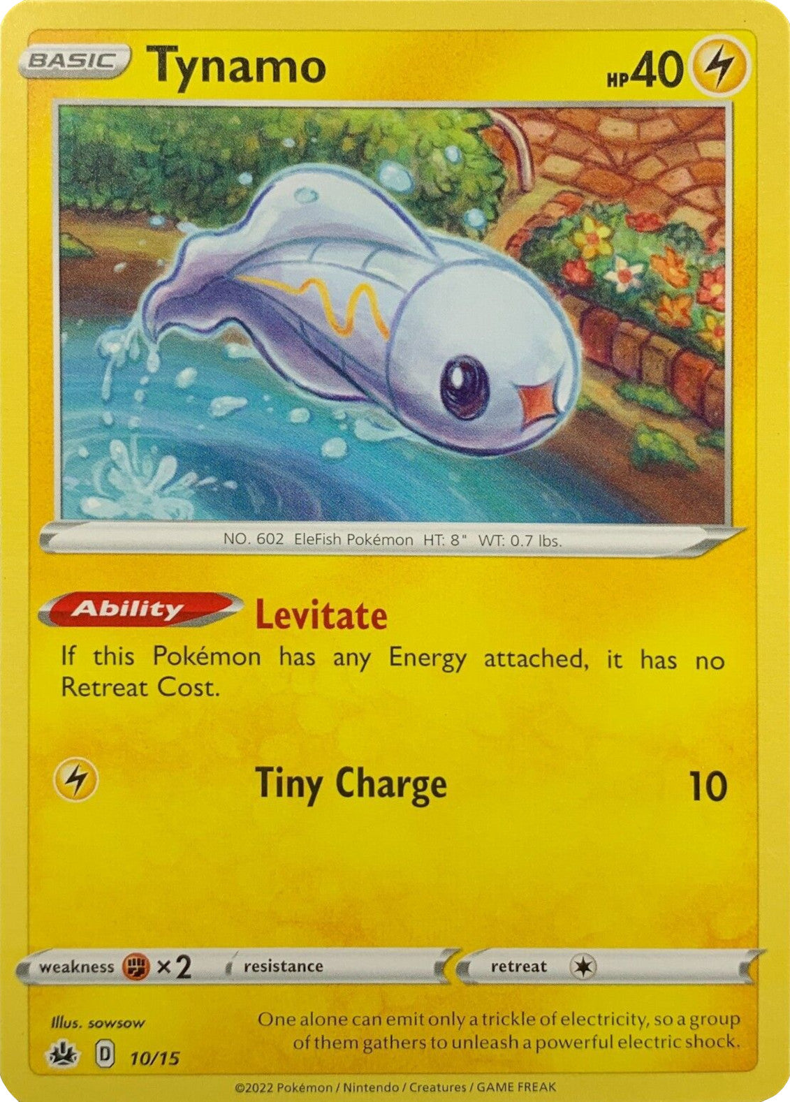 Tynamo (10/15) [McDonald's Promos: Match Battle] | Galaxy Games LLC