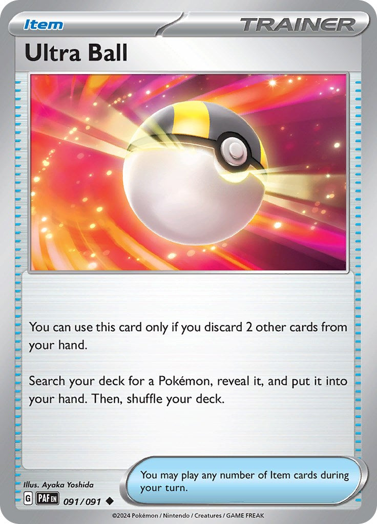 Ultra Ball (091/091) [Scarlet & Violet: Paldean Fates] | Galaxy Games LLC