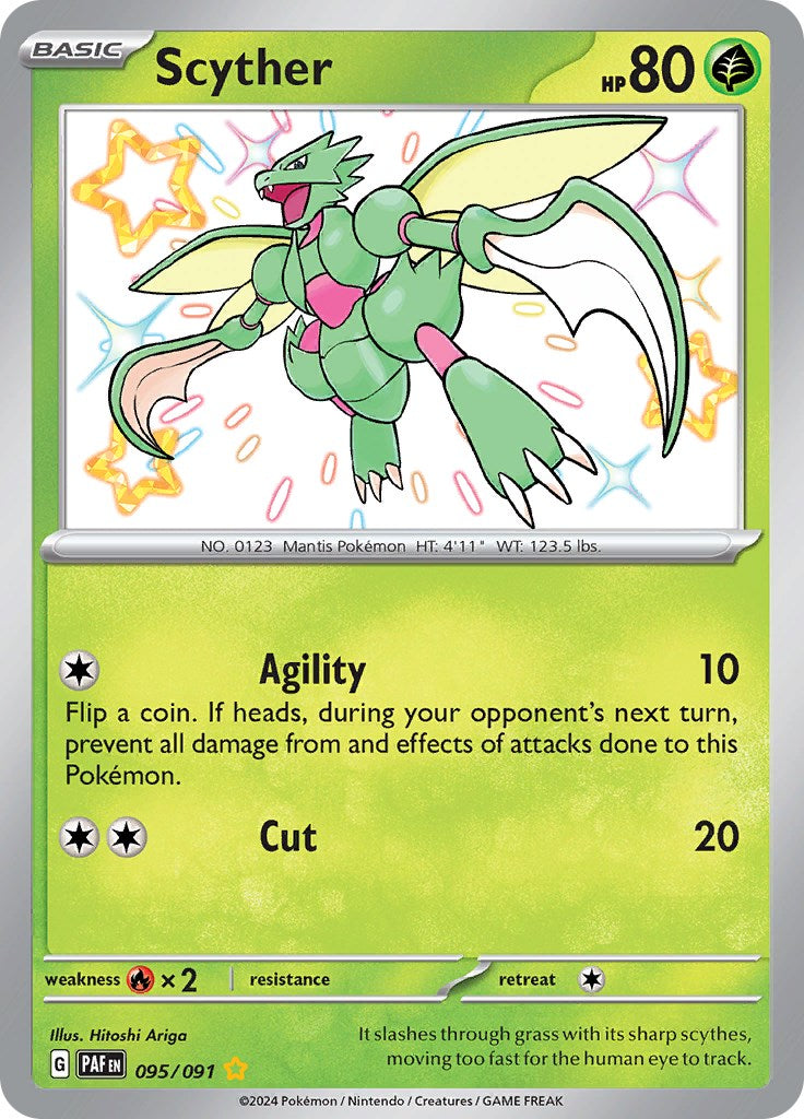 Scyther (095/091) [Scarlet & Violet: Paldean Fates] | Galaxy Games LLC