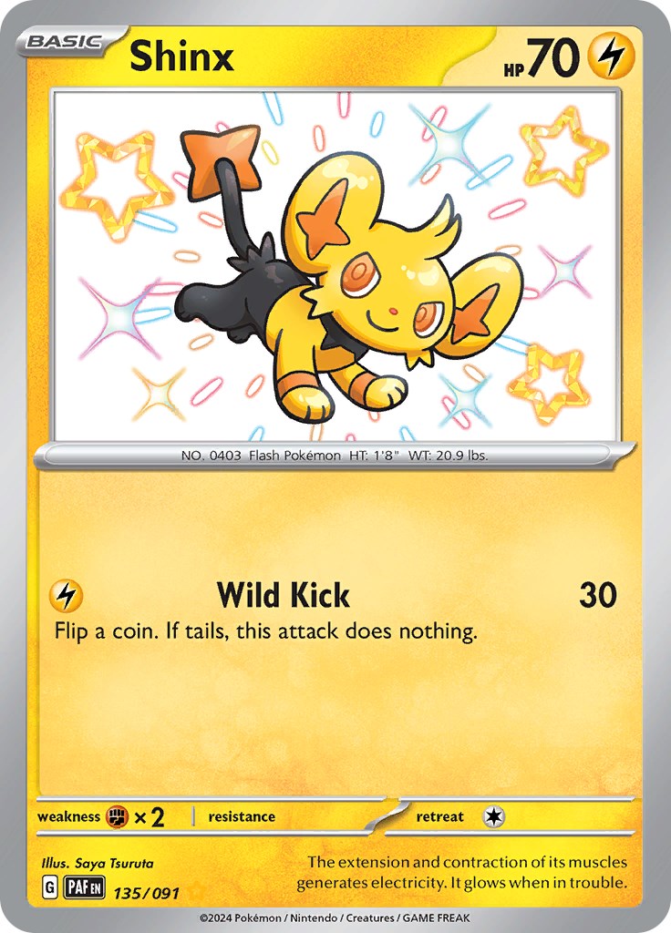 Shinx (135/091) [Scarlet & Violet: Paldean Fates] | Galaxy Games LLC