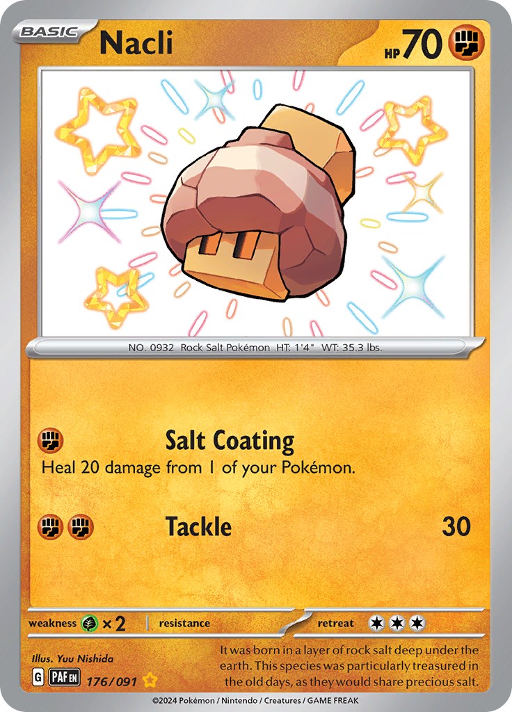 Nacli (176/091) [Scarlet & Violet: Paldean Fates] | Galaxy Games LLC