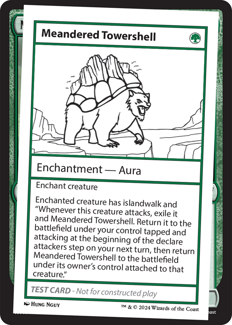 Meandered Towershell [Mystery Booster 2 Playtest Cards] | Galaxy Games LLC