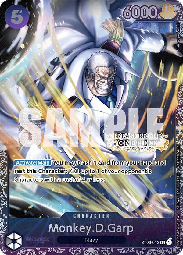 Monkey.D.Garp (Treasure Cup) [One Piece Promotion Cards] | Galaxy Games LLC