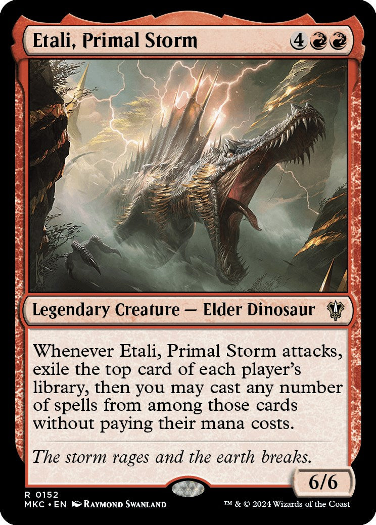 Etali, Primal Storm [Murders at Karlov Manor Commander] | Galaxy Games LLC