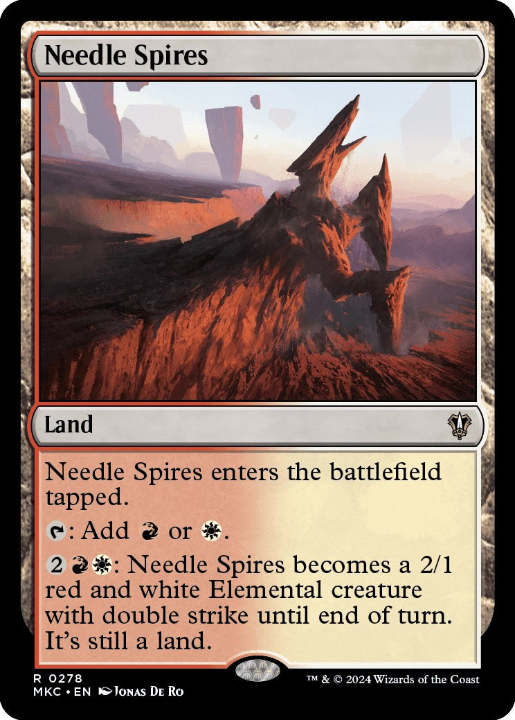Needle Spires [Murders at Karlov Manor Commander] | Galaxy Games LLC