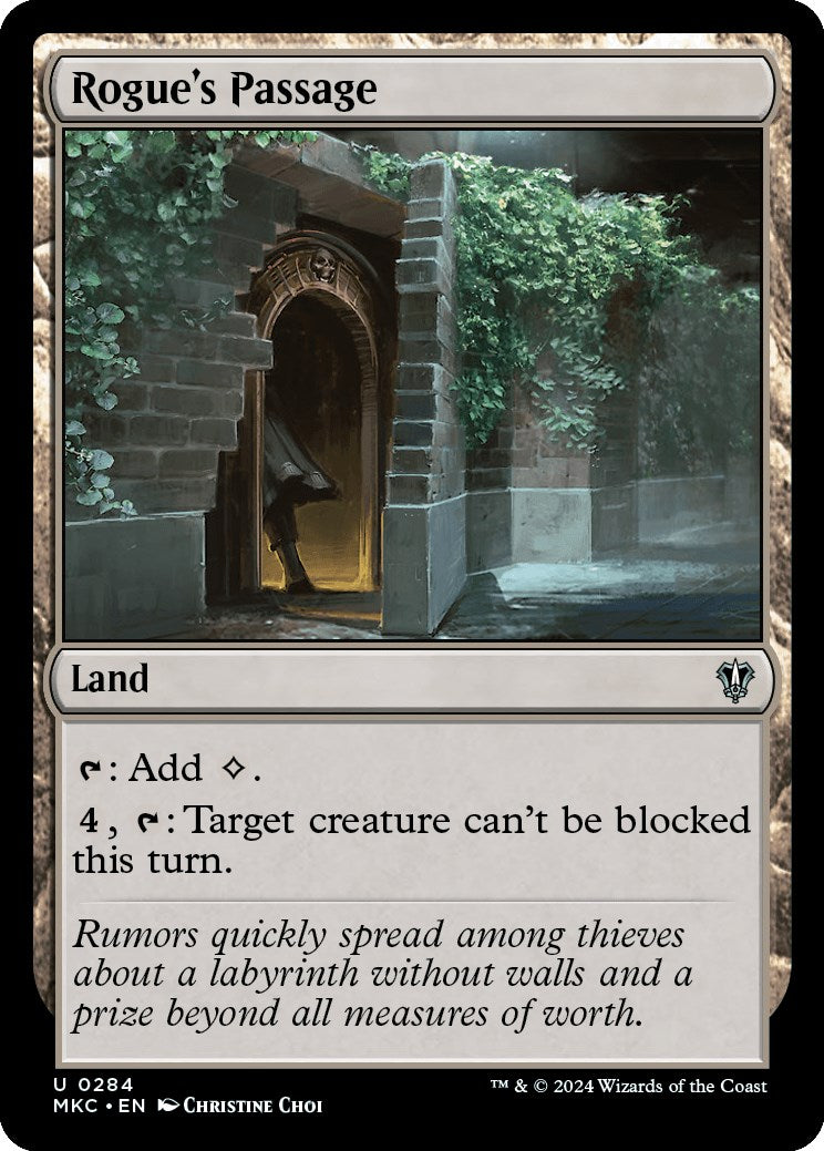 Rogue's Passage [Murders at Karlov Manor Commander] | Galaxy Games LLC