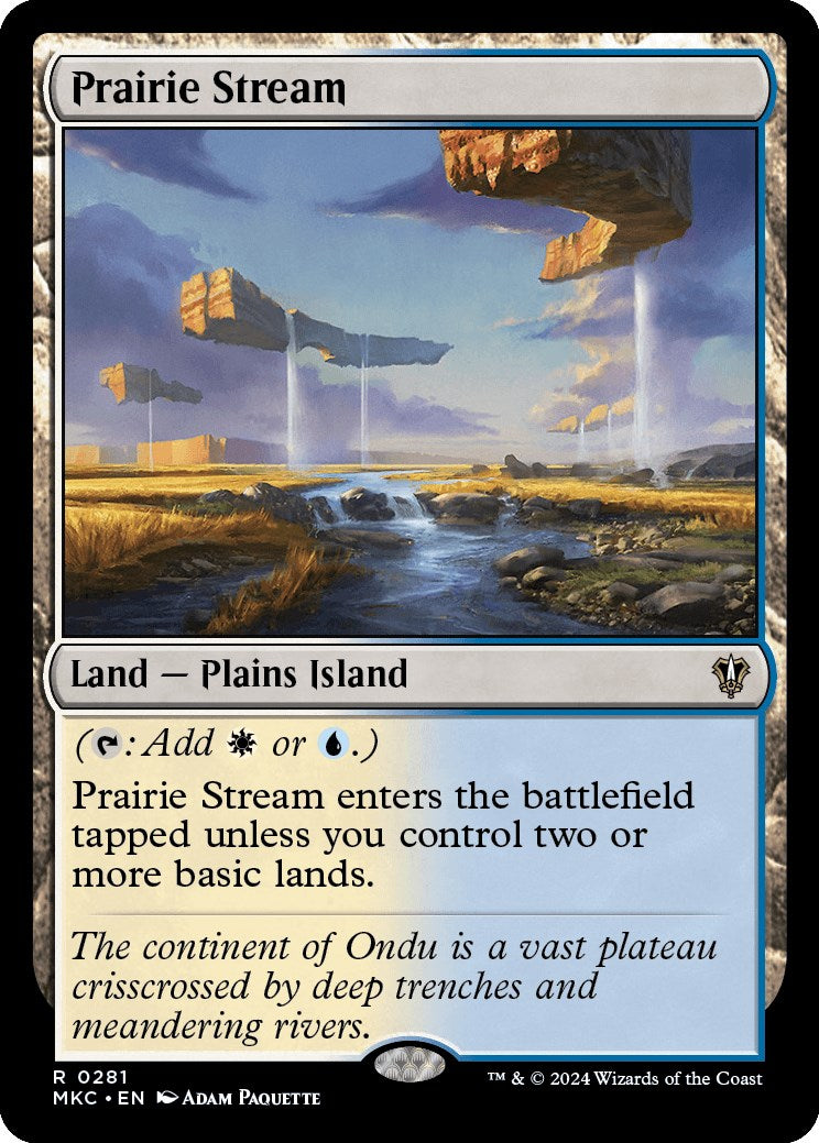 Prairie Stream [Murders at Karlov Manor Commander] | Galaxy Games LLC