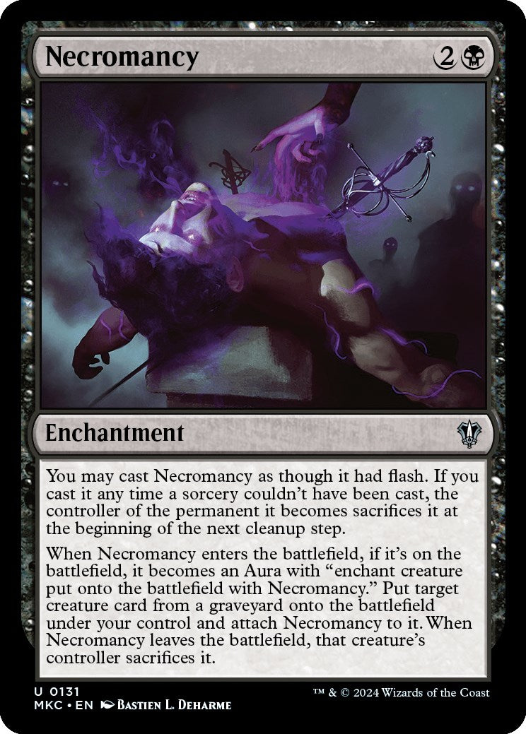 Necromancy [Murders at Karlov Manor Commander] | Galaxy Games LLC