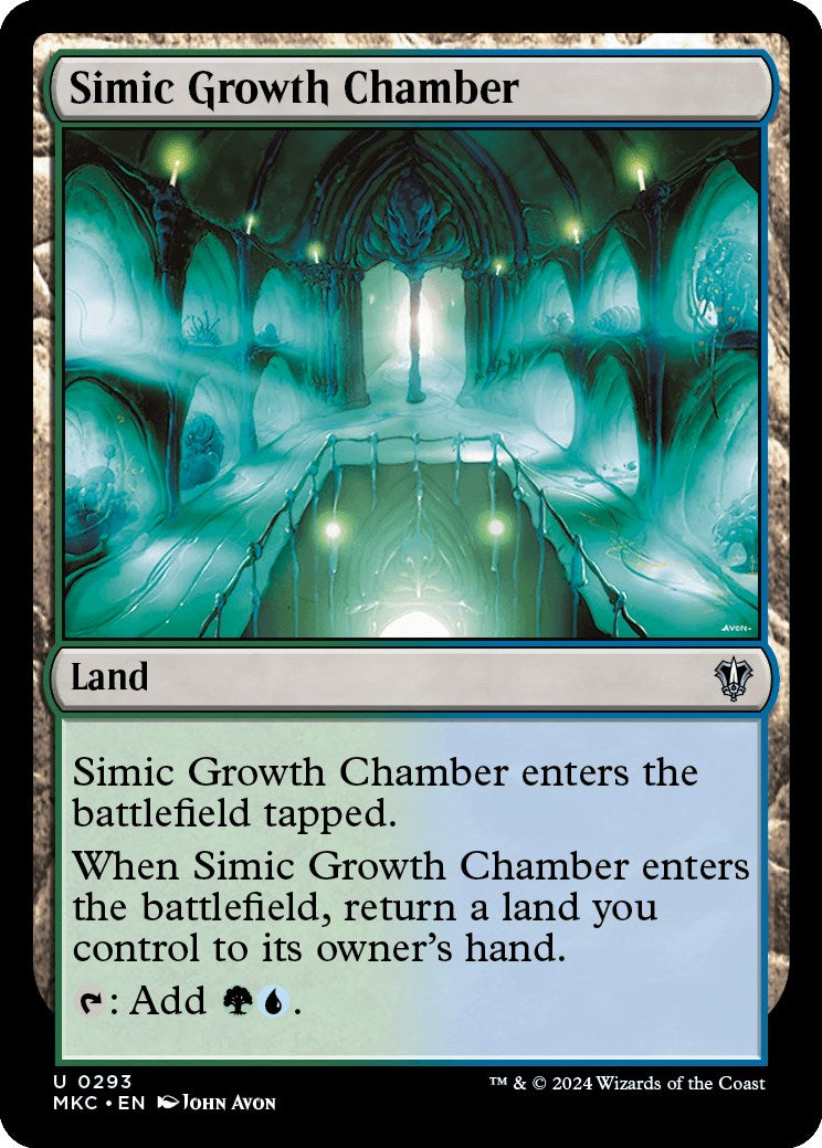 Simic Growth Chamber [Murders at Karlov Manor Commander] | Galaxy Games LLC