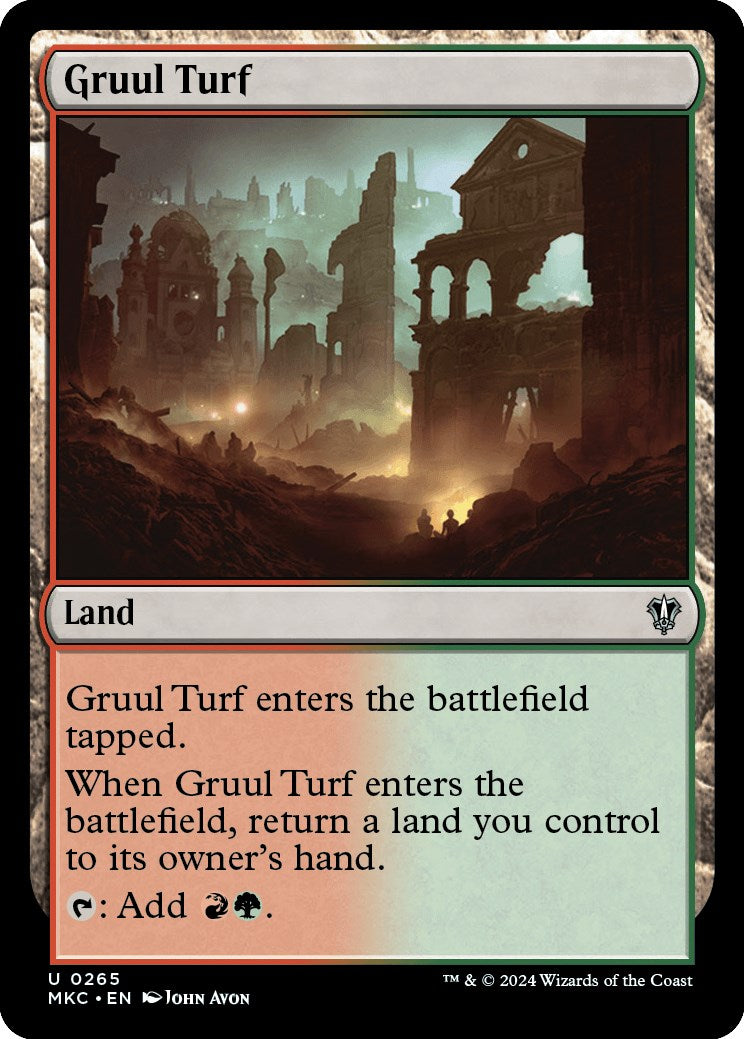 Gruul Turf [Murders at Karlov Manor Commander] | Galaxy Games LLC