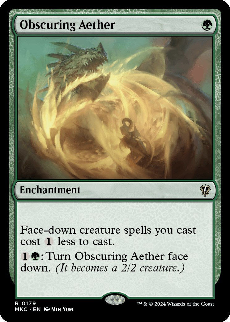 Obscuring Aether [Murders at Karlov Manor Commander] | Galaxy Games LLC