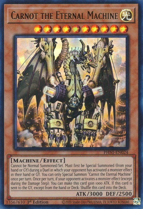 Carnot the Eternal Machine [PHNI-EN024] Ultra Rare | Galaxy Games LLC