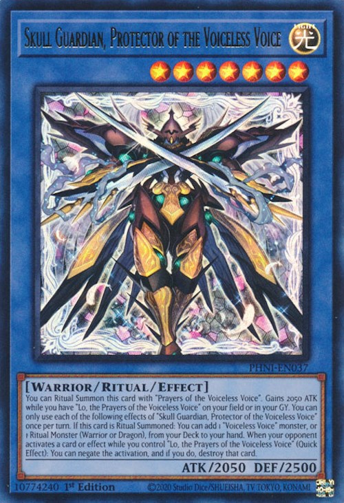 Skull Guardian, Protector of the Voiceless Voice [PHNI-EN037] Ultra Rare | Galaxy Games LLC