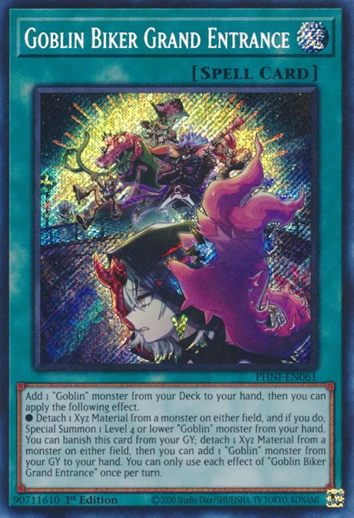 Goblin Biker Grand Entrance [PHNI-EN061] Secret Rare | Galaxy Games LLC